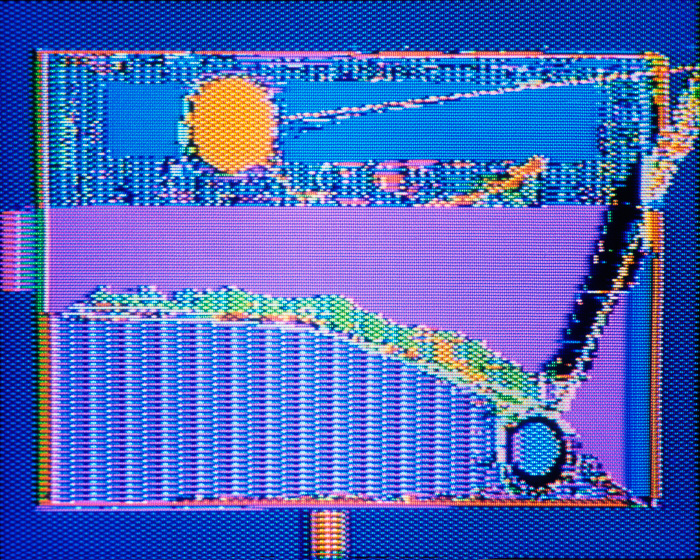 Axion Fix, computer archival print  (ed. 25), 8 x 10 in.,1983
