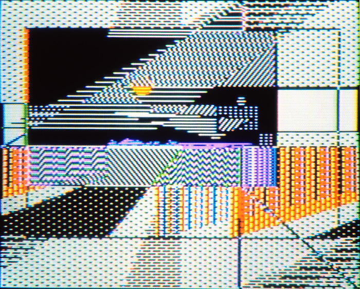 Light Veils, computer archival print  (ed. 25), 8 x 10 in.,1985