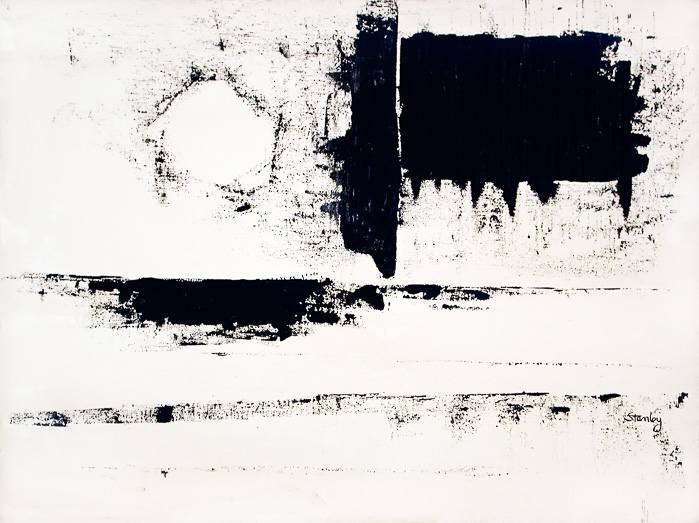 Winter, oil on canvasboard, 18 x 24 in., 1968