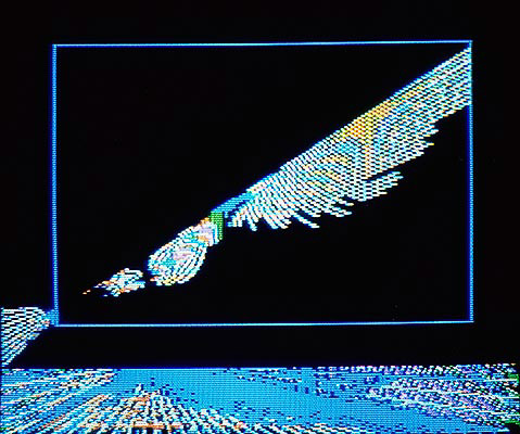 12 Vespers Light archival computer print, 12 x 16 in., 1986