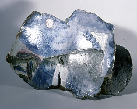 Earth Moves Stasis, ceramic (stoneware), 22”x16”x8”, 1982