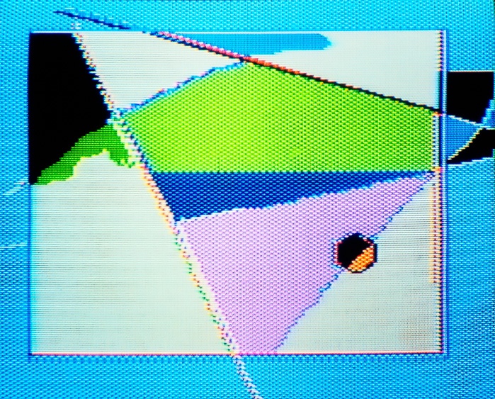 Extant, computer archival print  (ed. 25), 8 x 10 in.,1984