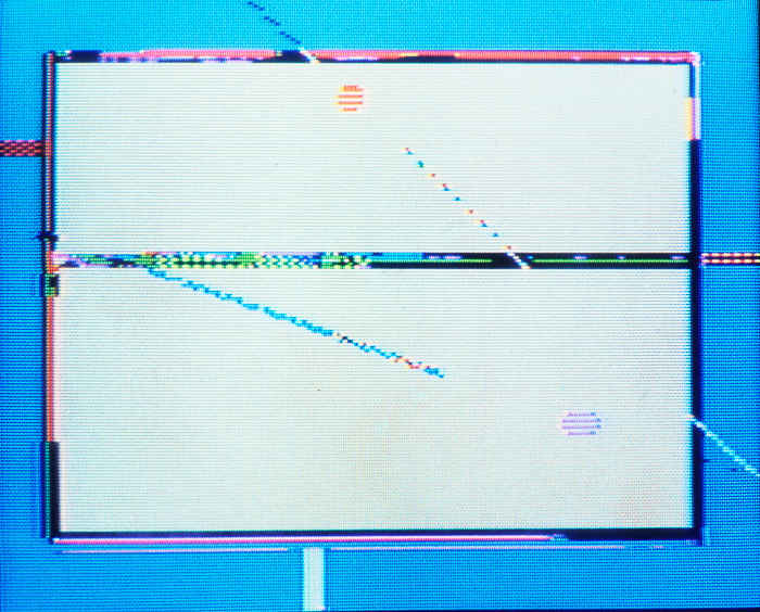 Passings, computer archival print  (ed. 25), 8 x 10 in.,1984