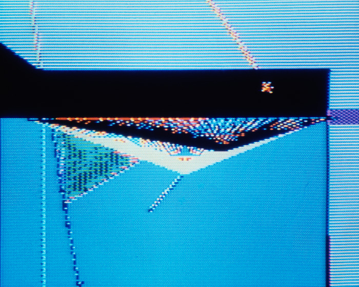Portal Days, computer archival print  (ed. 25), 8 x 10 in.,1985