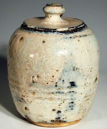 Grotell Glaze Lidded Pot
